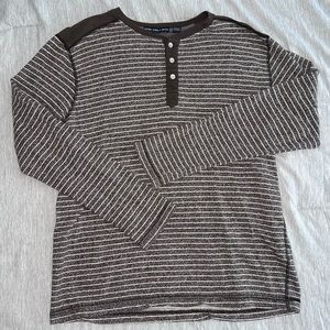 Striped Long-sleeve Men’s Shirt